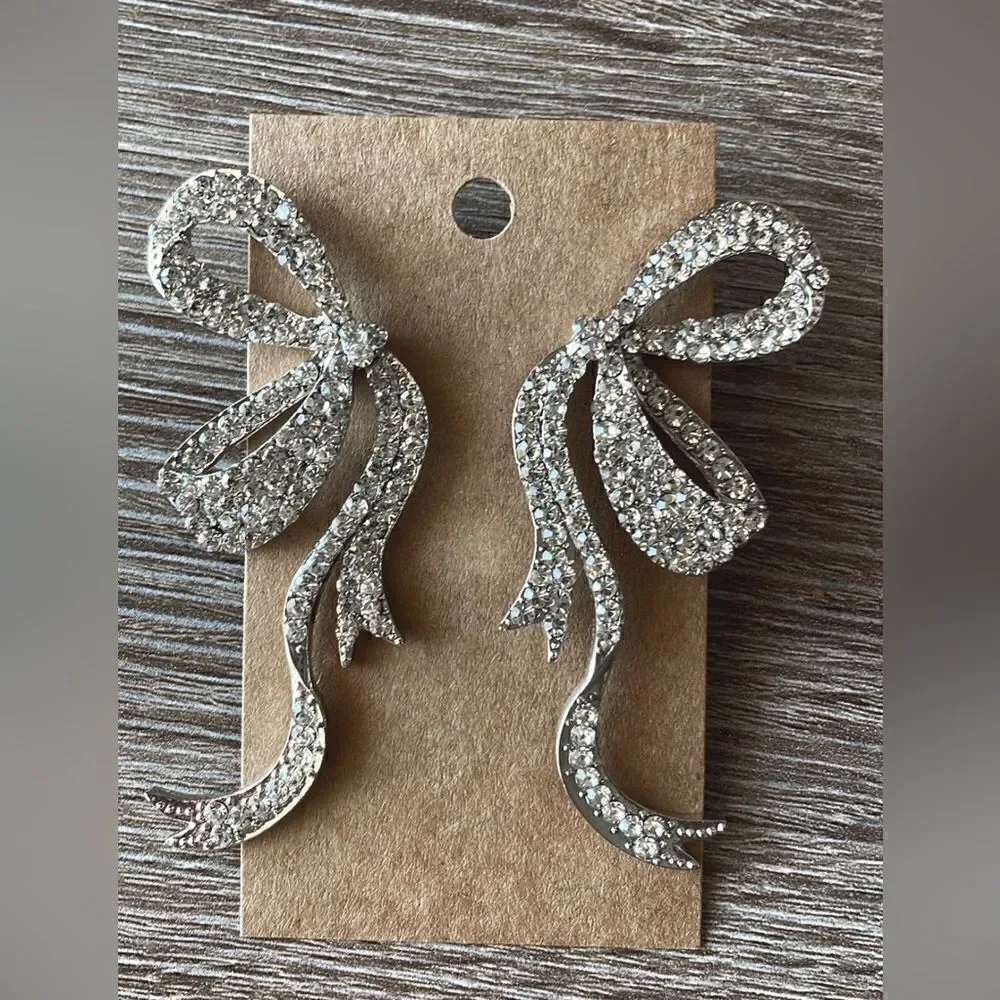 Anthropologie sparkling bow